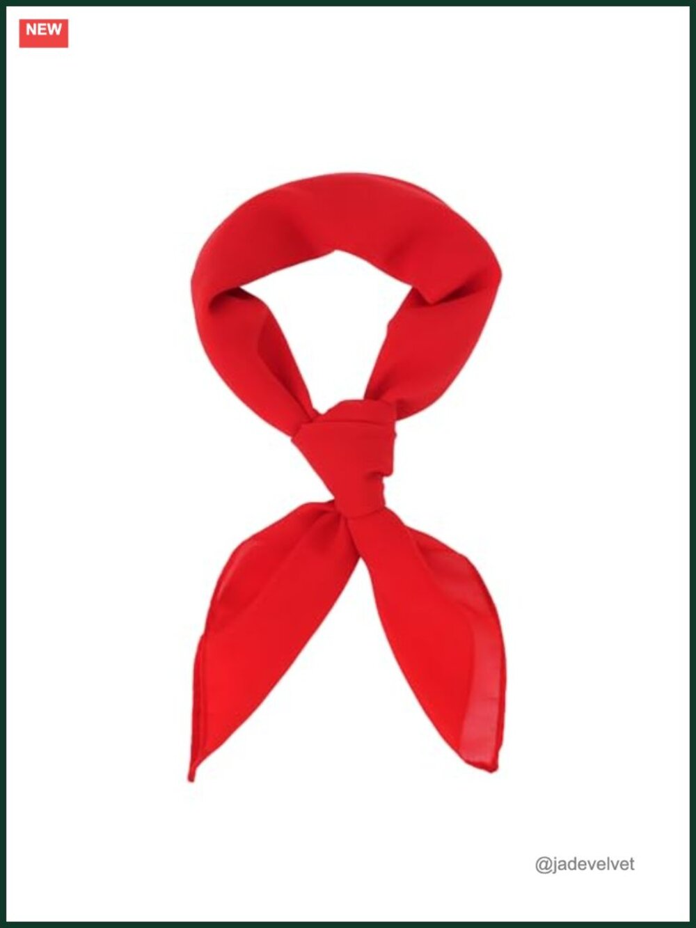 Chiffon Square Scarf for Women, Lightweight Neckerchief, Head Hair Wrap, 26x26